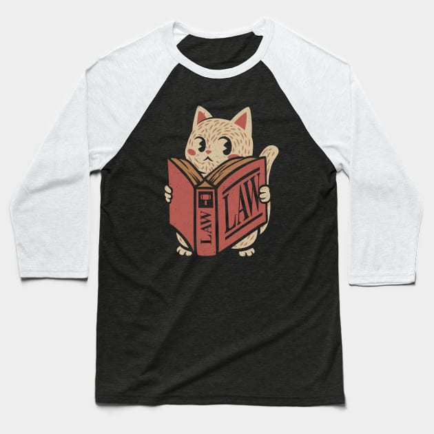 I'm not a cat, I'm a lawyer by Tobe Fonseca Baseball T-Shirt by Tobe_Fonseca